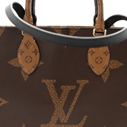 Louis Vuitton Reverse Monogram Giant Onthego MM 7 of 11
