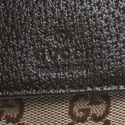Gucci GG Monogram Web Double Pocket Belt Bag Ebony 5 of 10