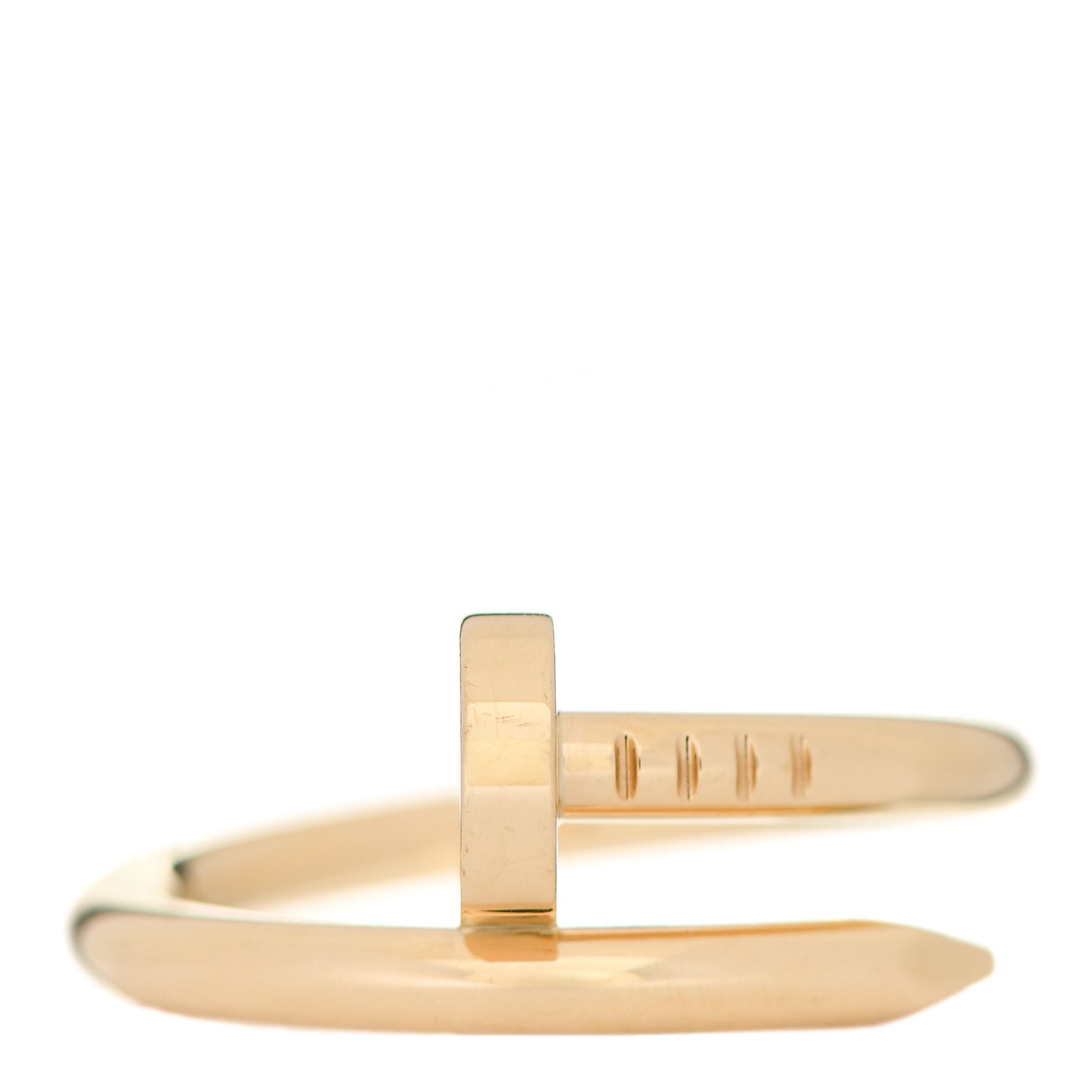 18K Yellow Gold Juste Un Clou Ring 57 8