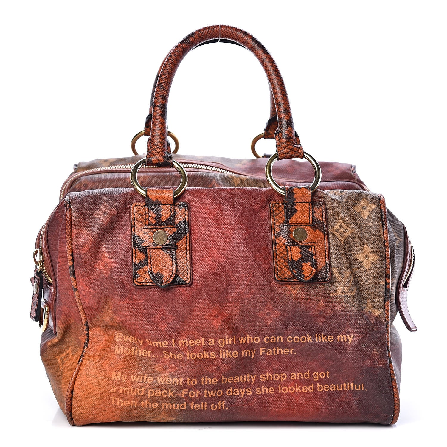 Louis Vuitton Monogram Karung Mancrazy Jokes Bag 1 of 10
