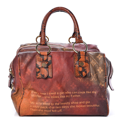 Louis Vuitton Monogram Karung Mancrazy Jokes Bag 1 of 10