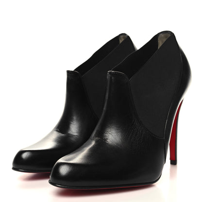 Christian Louboutin Nappa Art Lastic 100 Ankle Boots 37.5 Black 3 of 9
