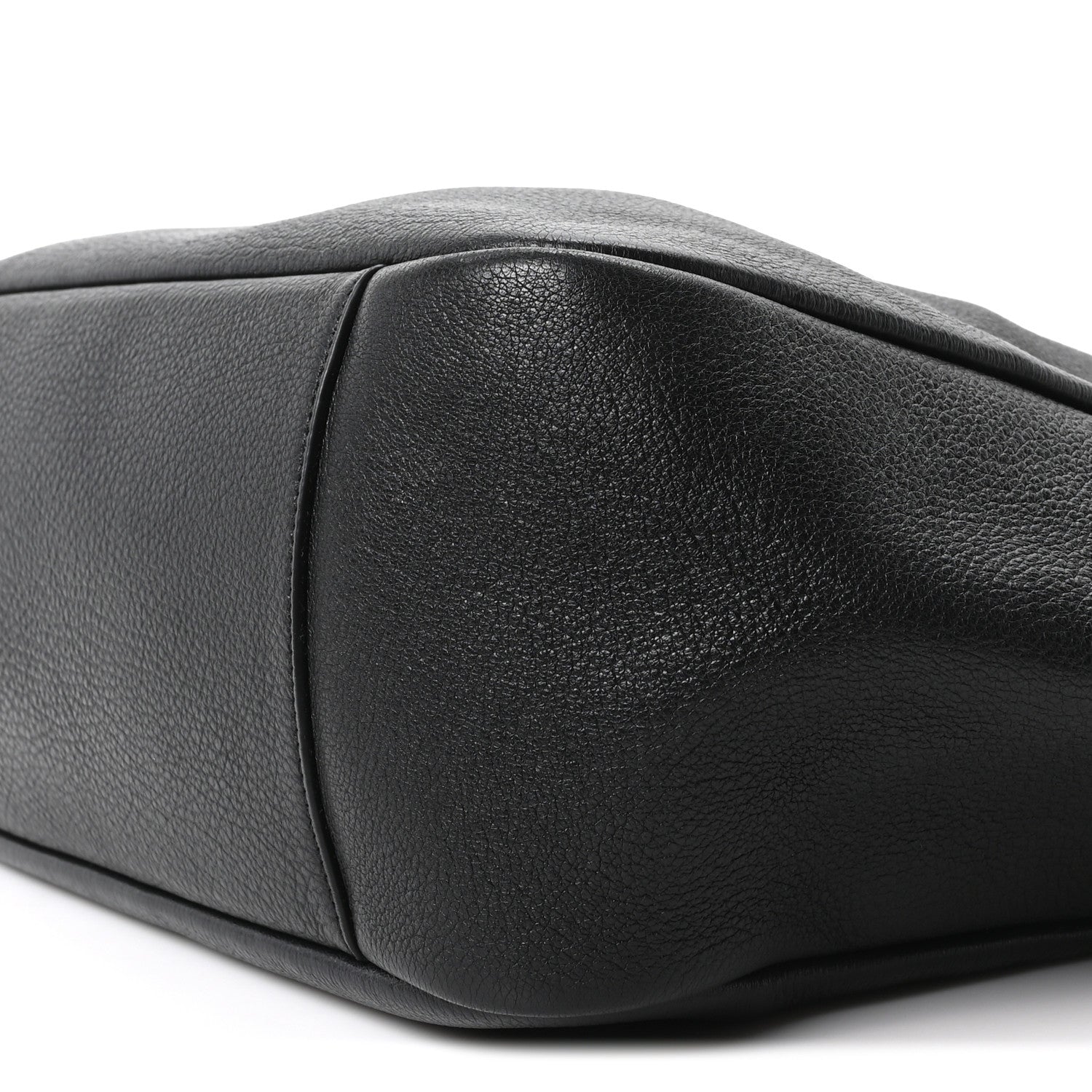 Saint Laurent Grained Deerskin Bea Tote Black 10 of 10