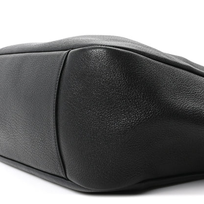 Saint Laurent Grained Deerskin Bea Tote Black 10 of 10