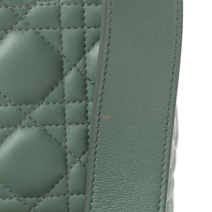 Christian Dior Lambskin Cannage Small My ABCDior Lady Dior Army Green 12 of 12