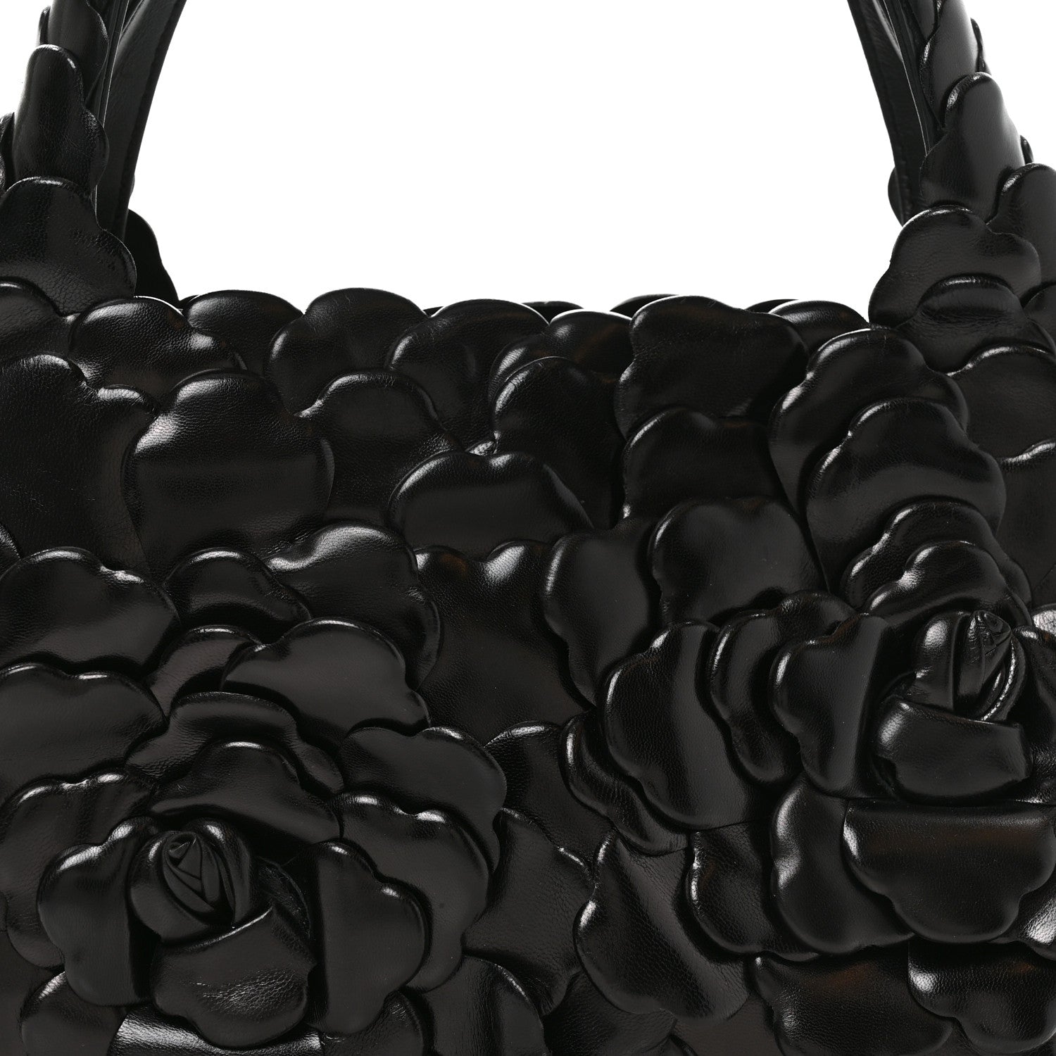 Valentino Garavani Nappa Atelier 03 Rose Edition Small Hobo Black 6 of 8