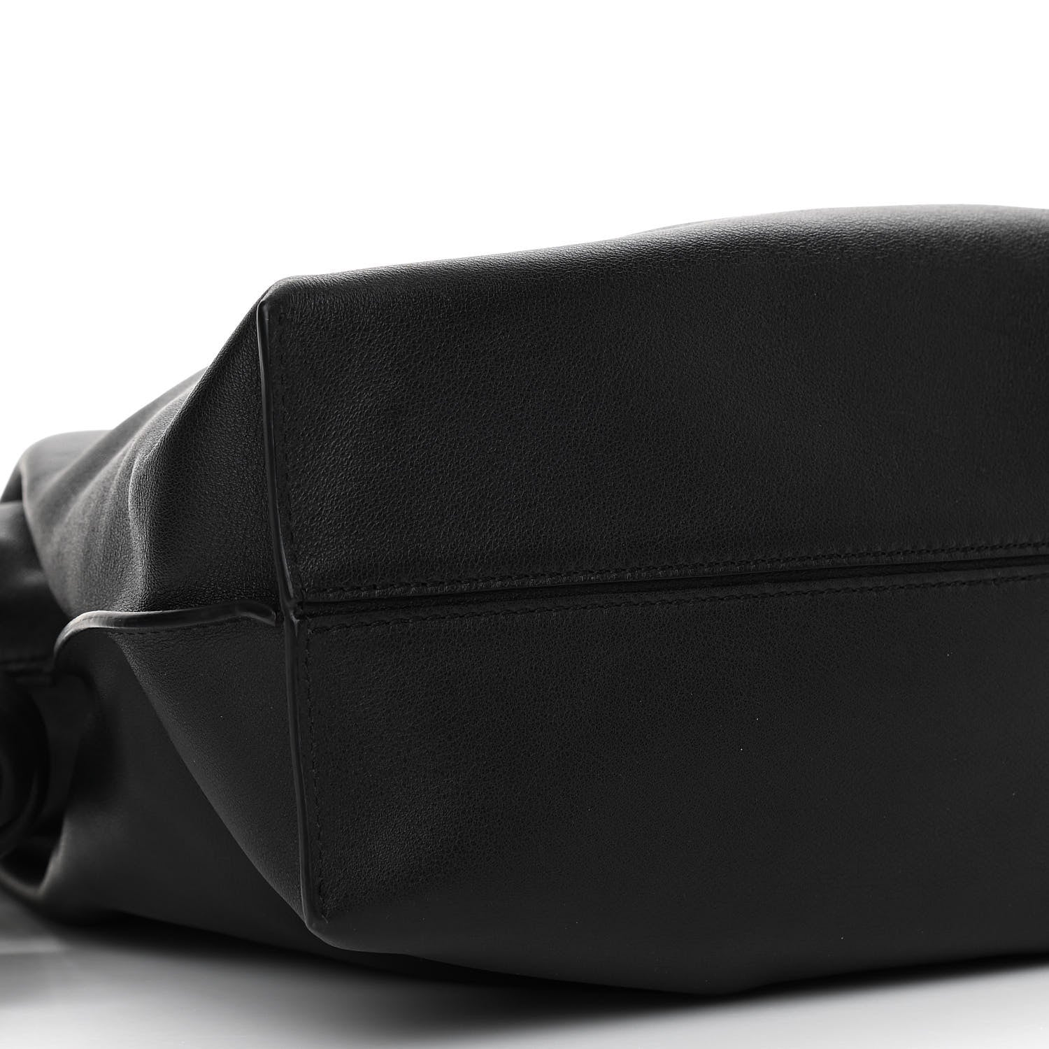Loewe Calfskin Small Flamenco Knot Bag Black 8 of 9