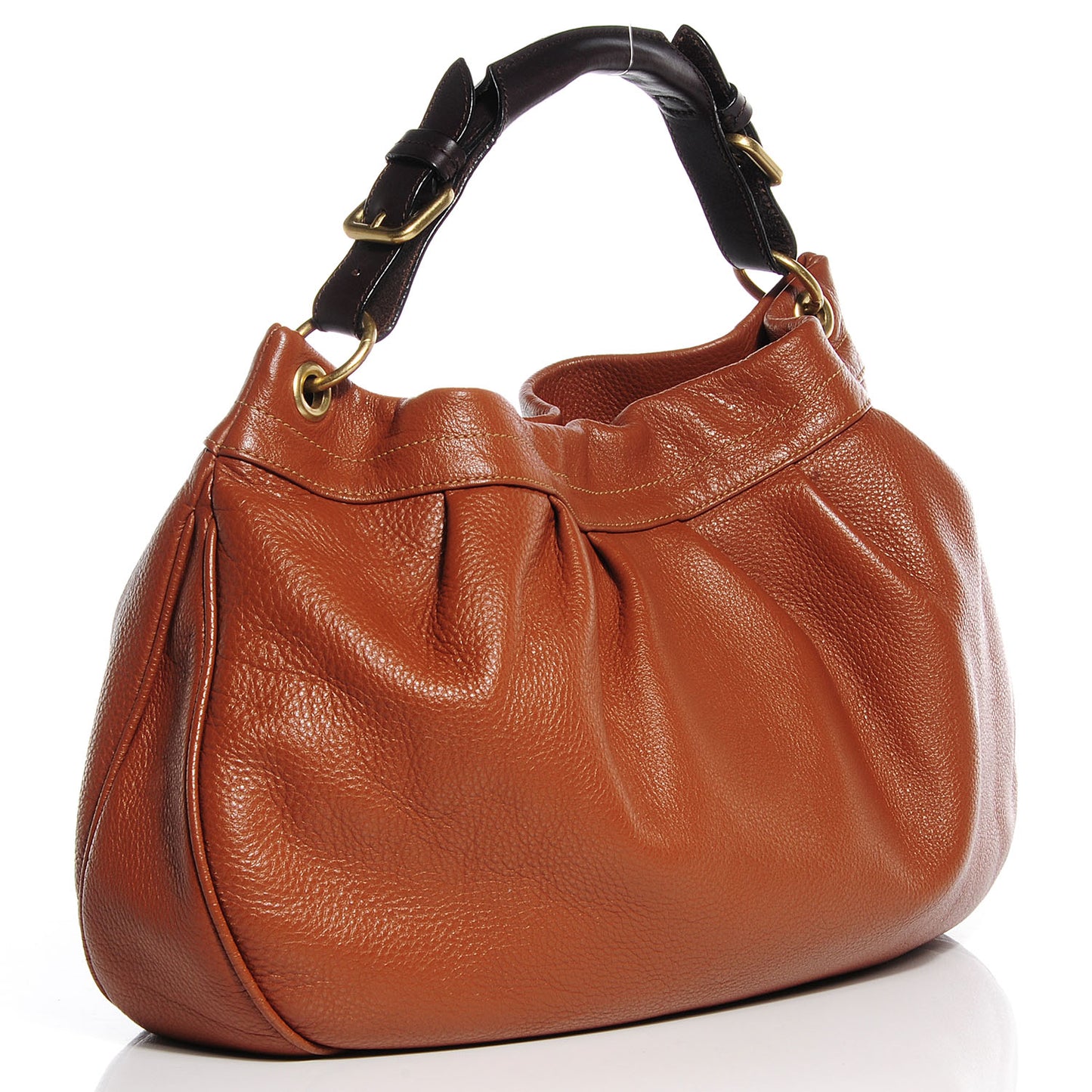 Leather Mitzy East West Oak