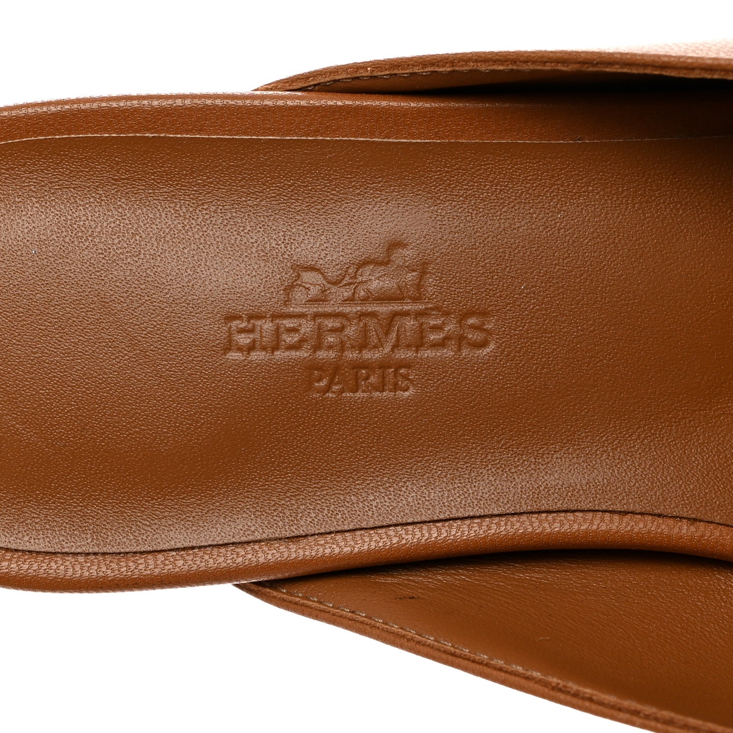 Hermes Calfskin Oz Mules 37 Naturel 6 of 9