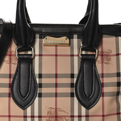 Burberry Haymarket Check Small Gladstone Black 10 of 10