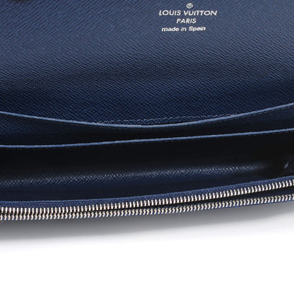 Louis Vuitton Epi Emilie Wallet Indigo 6 of 12
