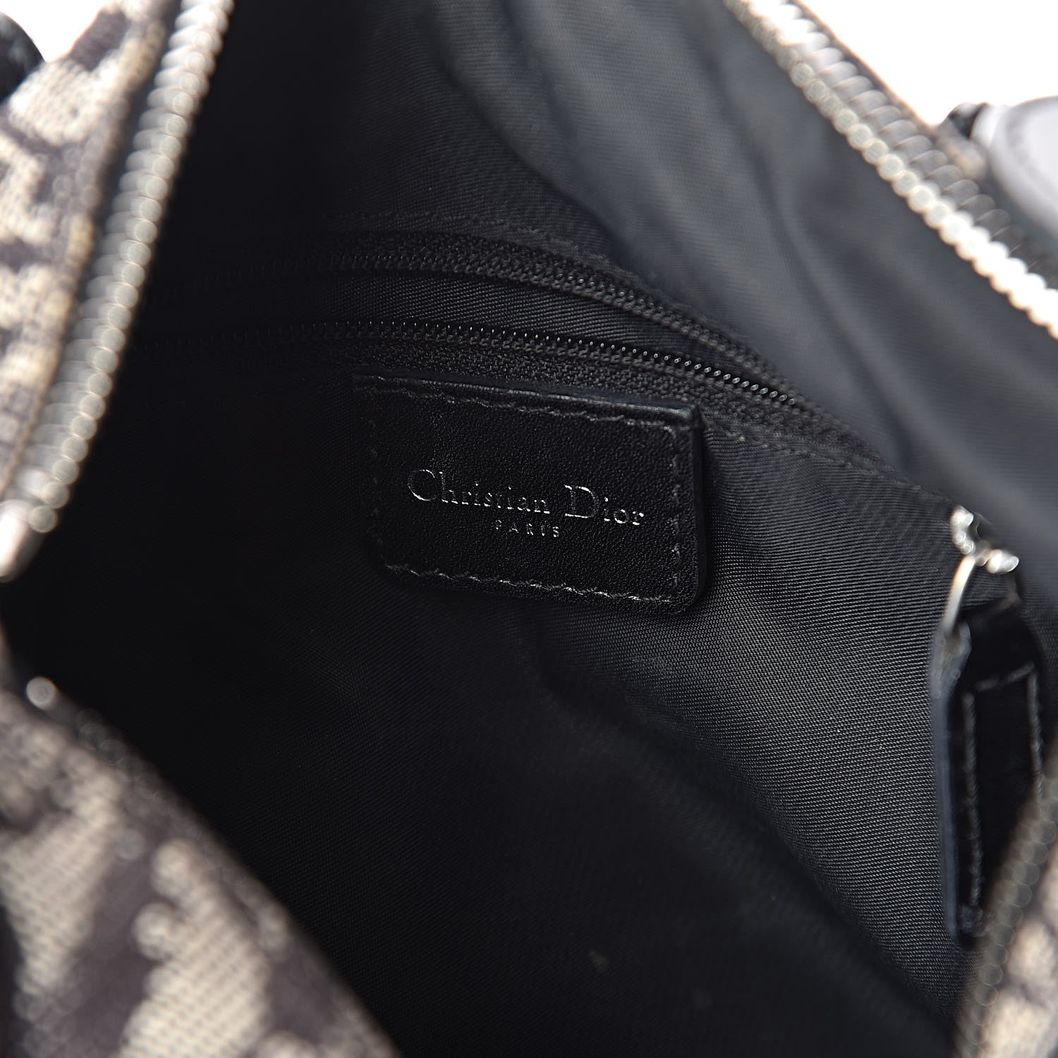 Christian Dior Monogram Boston Black 6 of 17