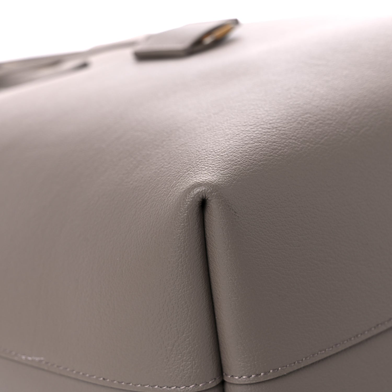 Saint Laurent Calfskin Large Shopping Tote Dark Beige 8 of 16