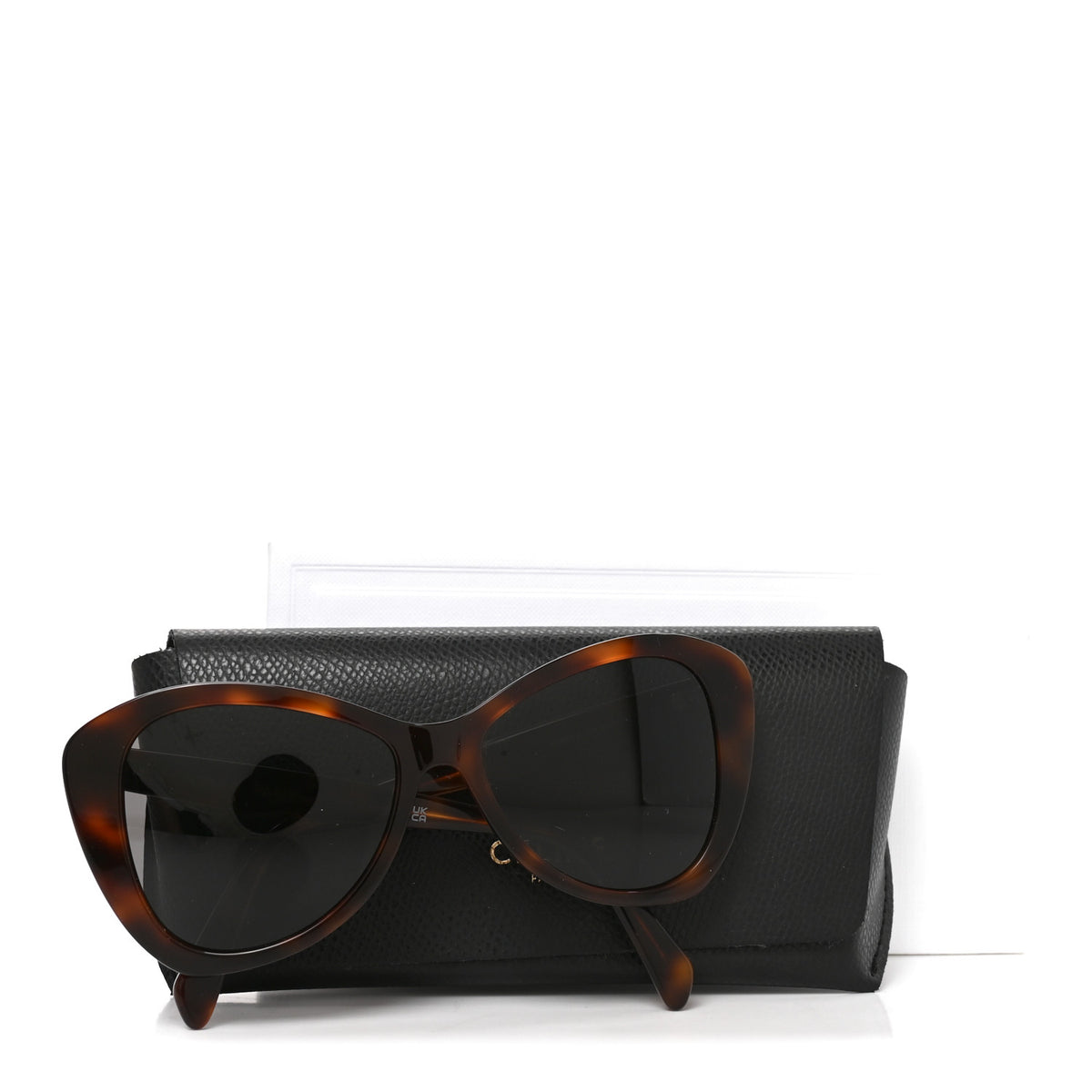 Acetate Polarized Sunglasses CL40270U Havana