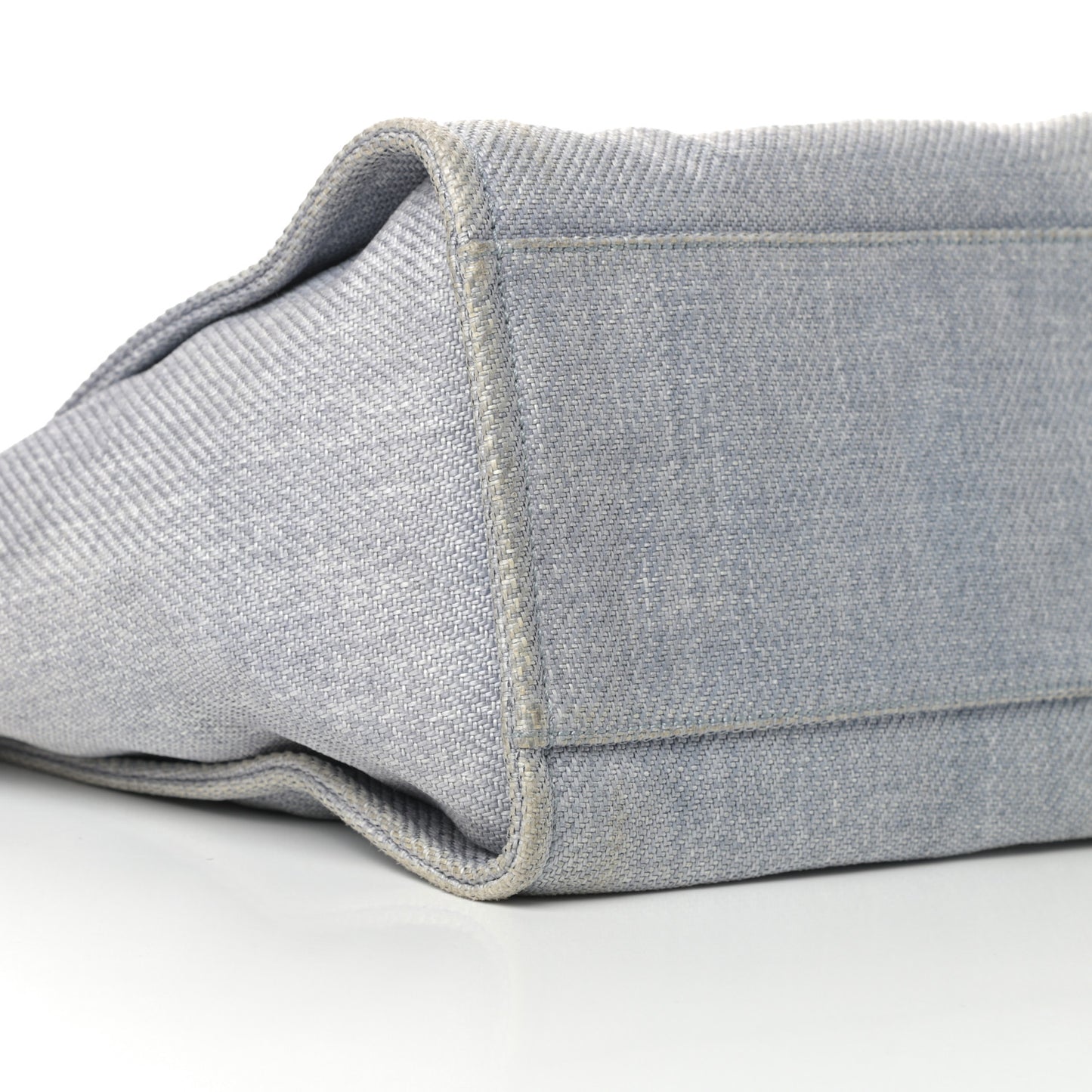 Canvas Medium Deauville Tote Light Blue