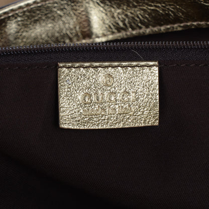 Gucci Monogram Large D Gold Hobo Metallic Gold 6 of 9