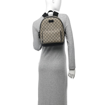Gucci GG Supreme Monogram Small Eden Day Backpack Black 2 of 10