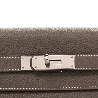 Hermes Togo Kelly Retourne 28 Etoupe 8 of 11