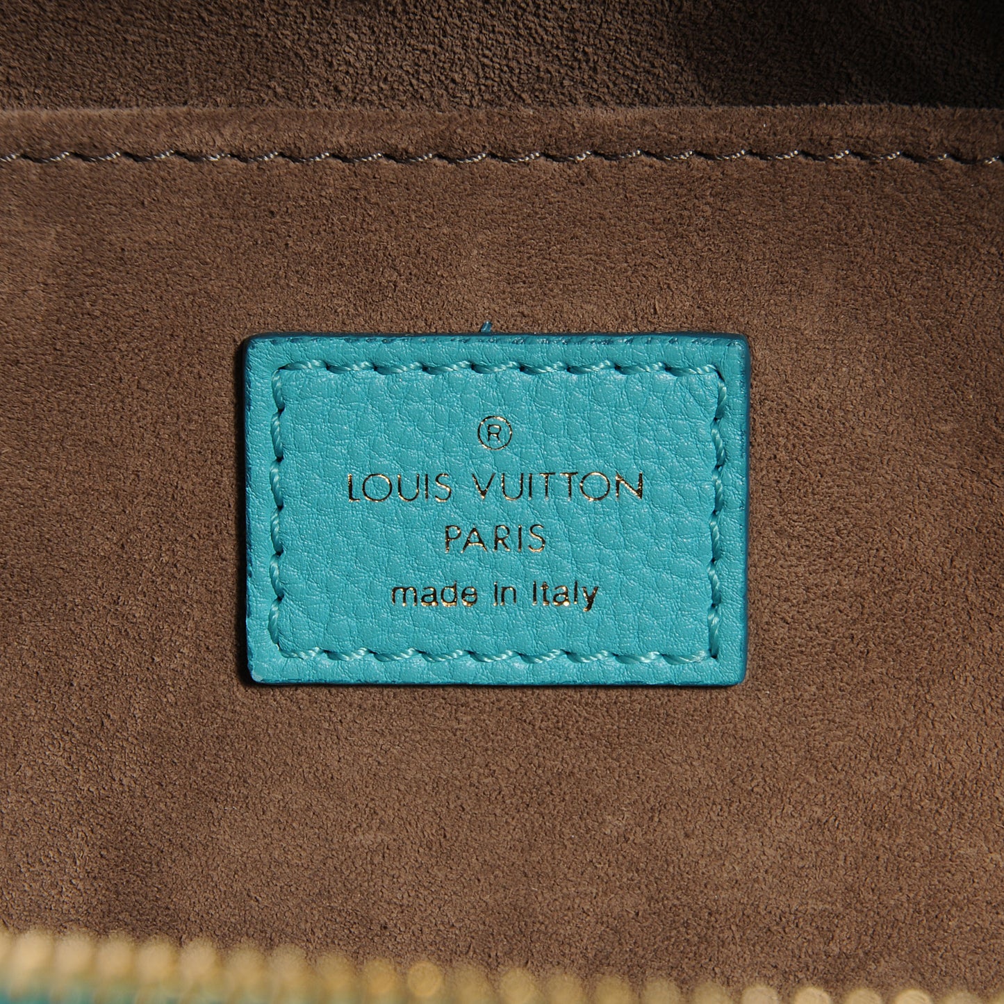 Calfskin SC Bag PM Turquoise