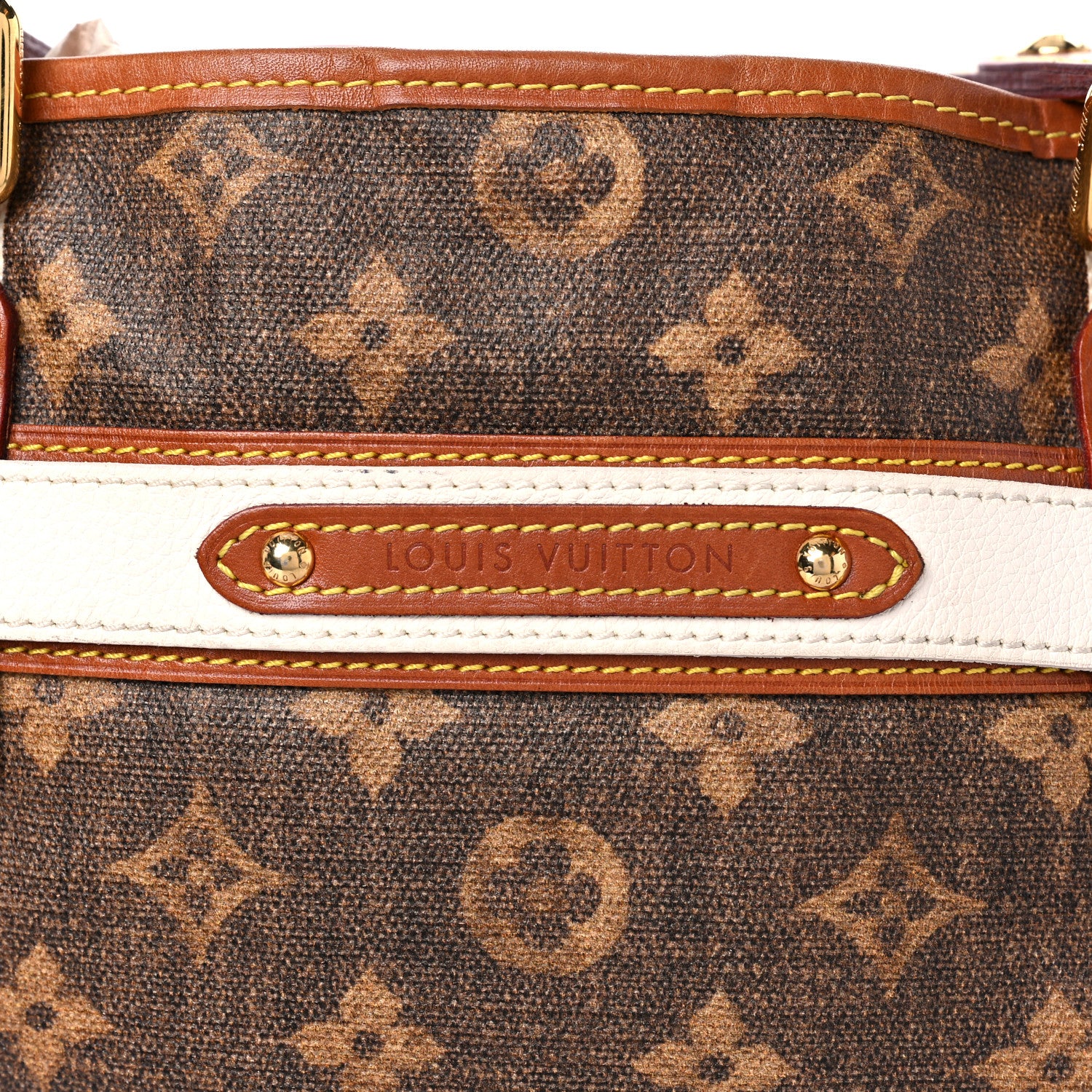 Louis Vuitton Monogram Rayures Tisse Sac PM 17 of 21