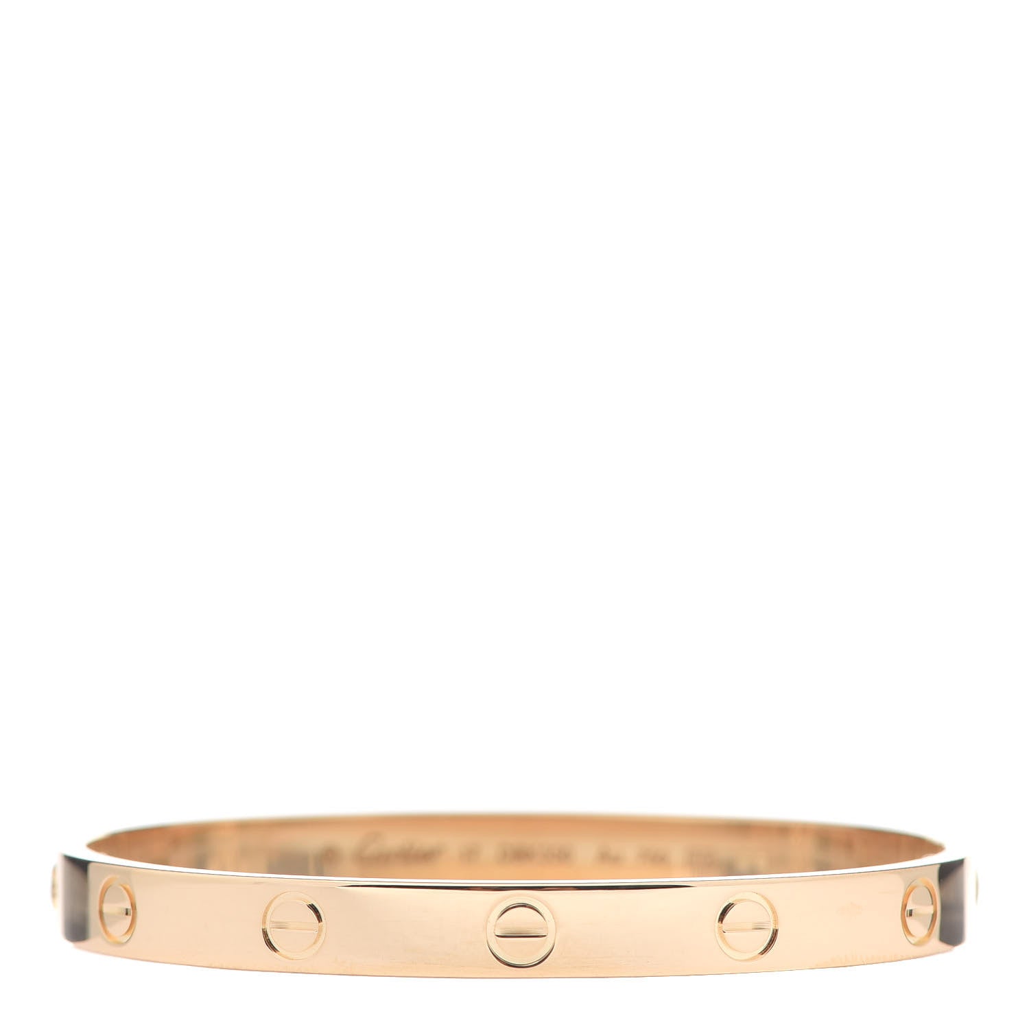 Cartier 18K Yellow Gold LOVE Bracelet 17 1 of 6