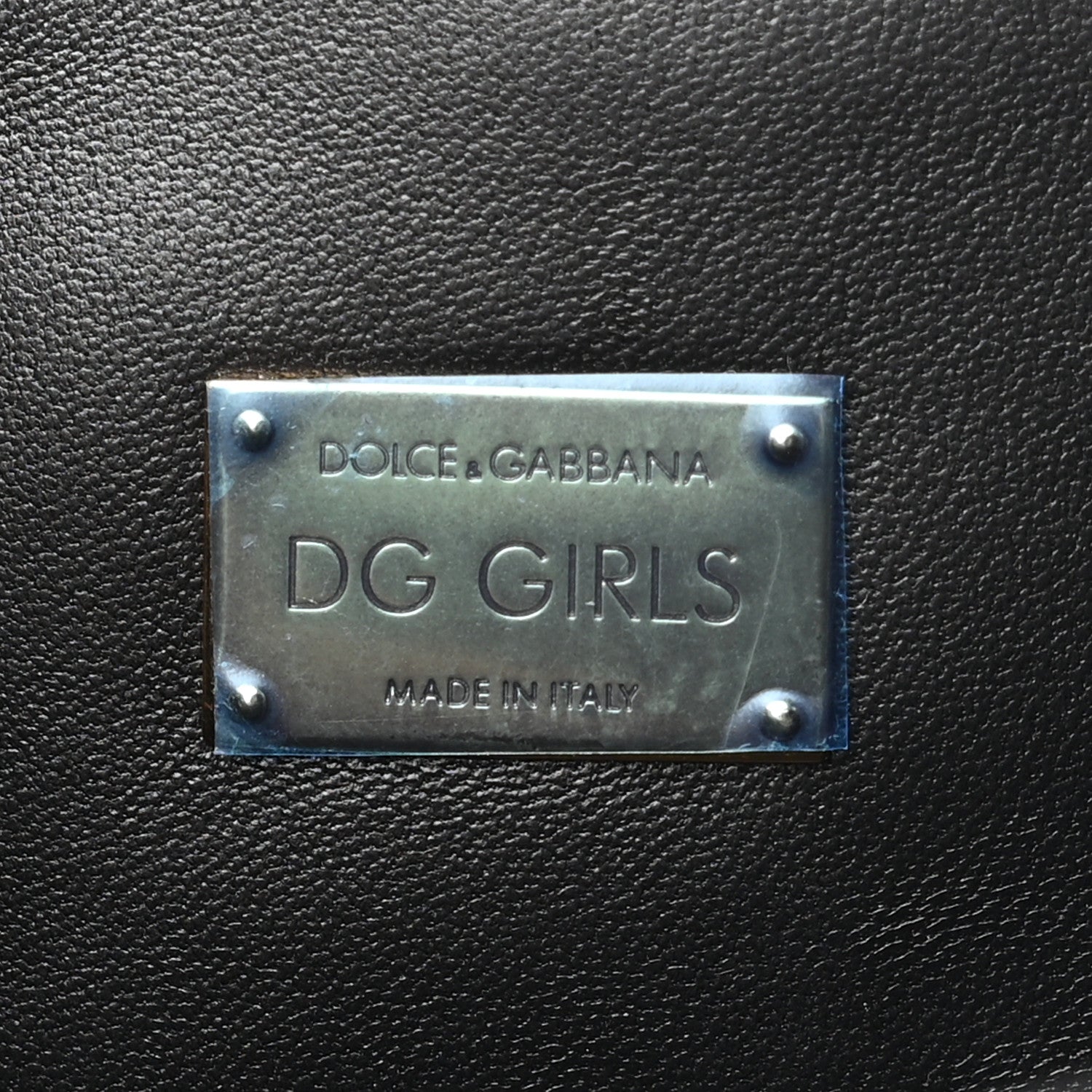 Dolce & Gabbana Nappa DG Girls Shoulder Bag Black 6 of 13