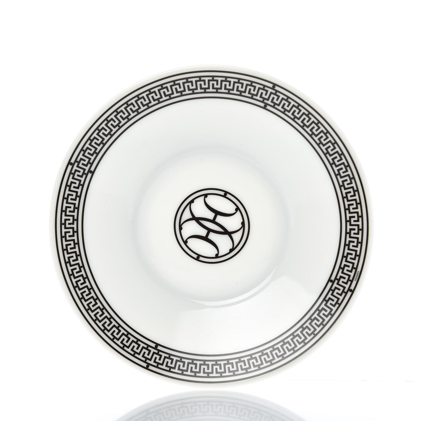 Porcelain H Deco Tea Cup And Saucer Set Of 2
