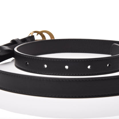 Gucci Calfskin Double G 20mm Belt 85 34 Black 5 of 6