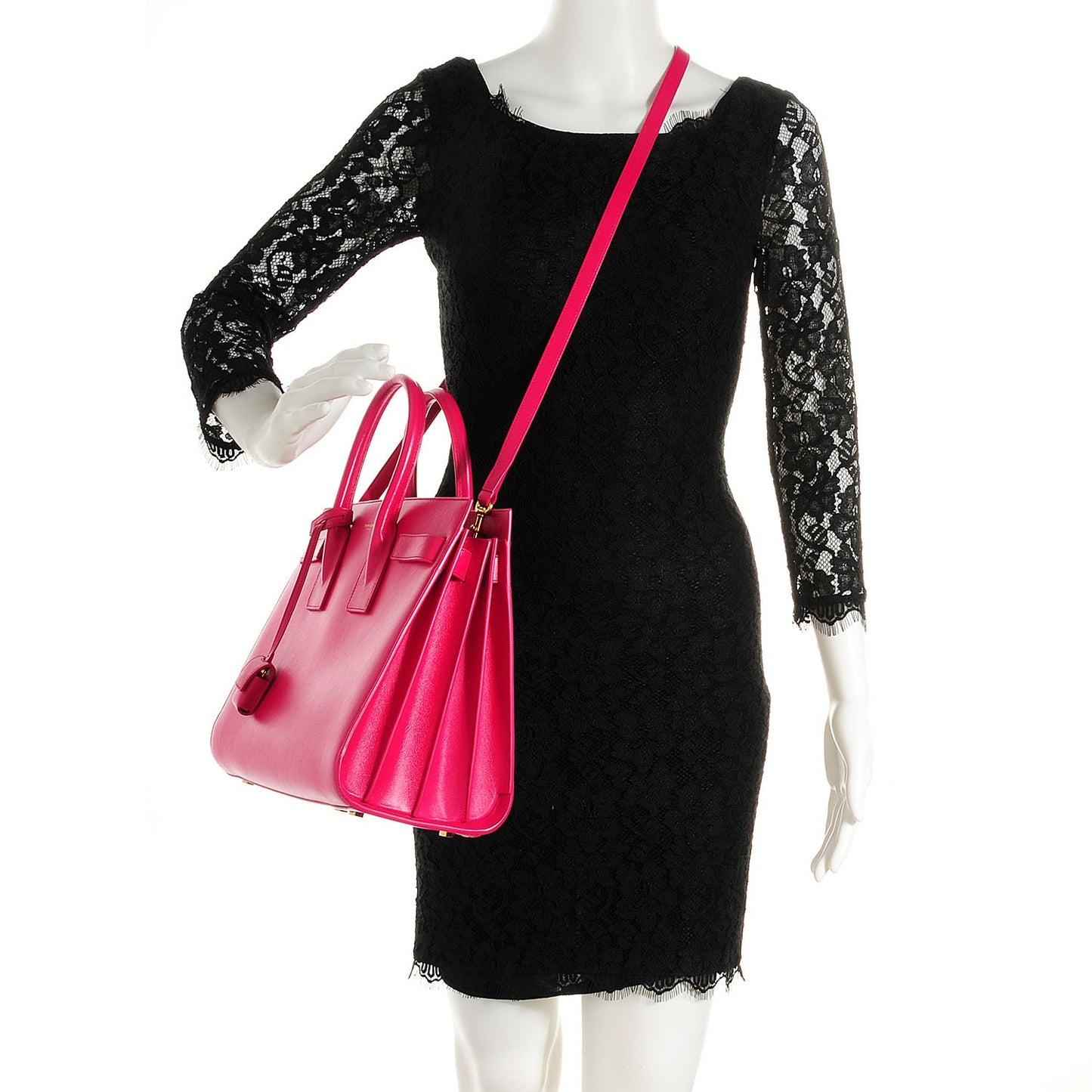 Calfskin Small Sac De Jour Bubblegum