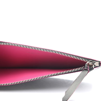 Louis Vuitton Epi Felicie Chain Wallet Zippered Insert Black Hot Pink 5 of 6