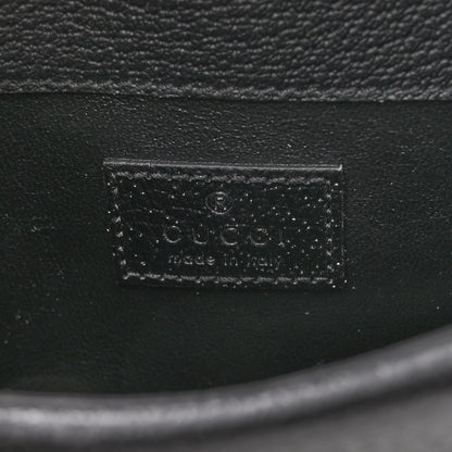Gucci Jacquard Black Denim GG Monogram Super Mini Dionysus Shoulder Bag Black Ivory 6 of 9