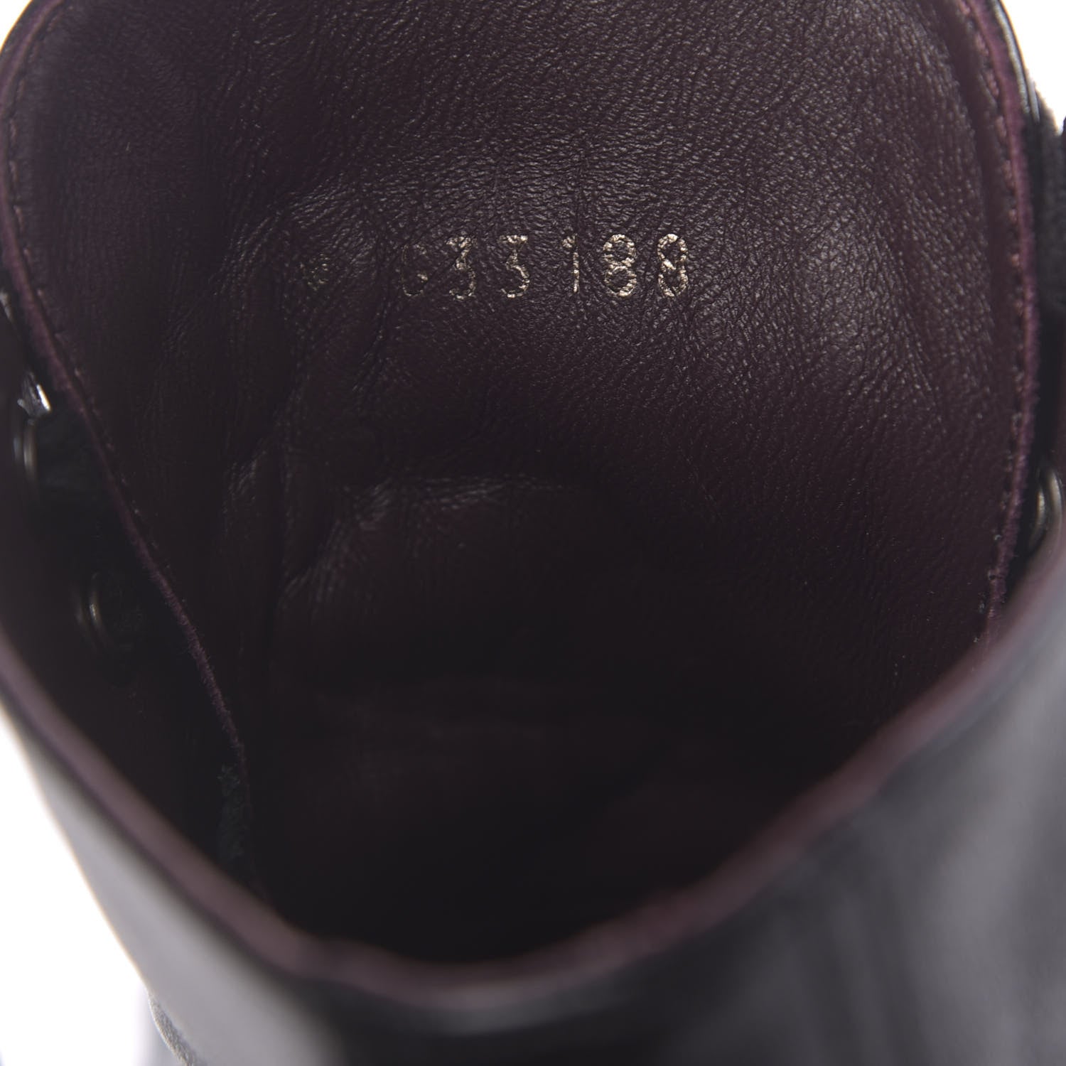 Chanel Crackled Calfskin Velvet Pearl Combat Short Boots 36 Black 8 of 9