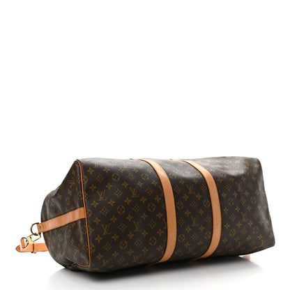 Louis Vuitton Monogram Keepall Bandouliere 55 4 of 10