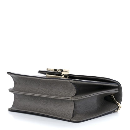 Gucci Dollar Calfskin Small Interlocking G Shoulder Bag Loess 10 of 12