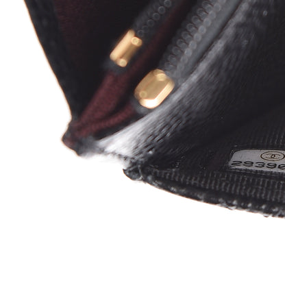 Chanel Caviar Quilted Wallet On Chain WOC Black 8 of 12