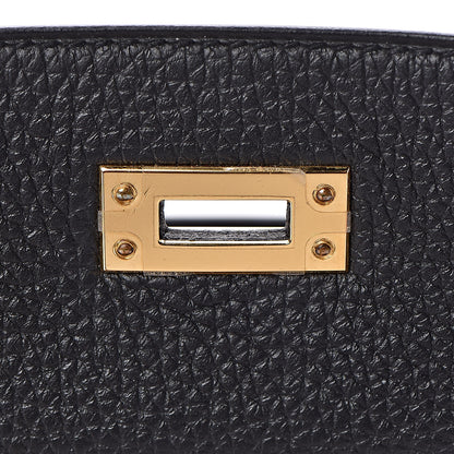 Hermes Togo Kelly Retourne 25 Black 27 of 42