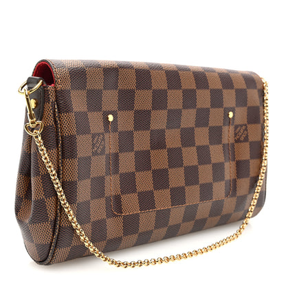 Louis Vuitton Damier Ebene Favorite MM 3 of 10