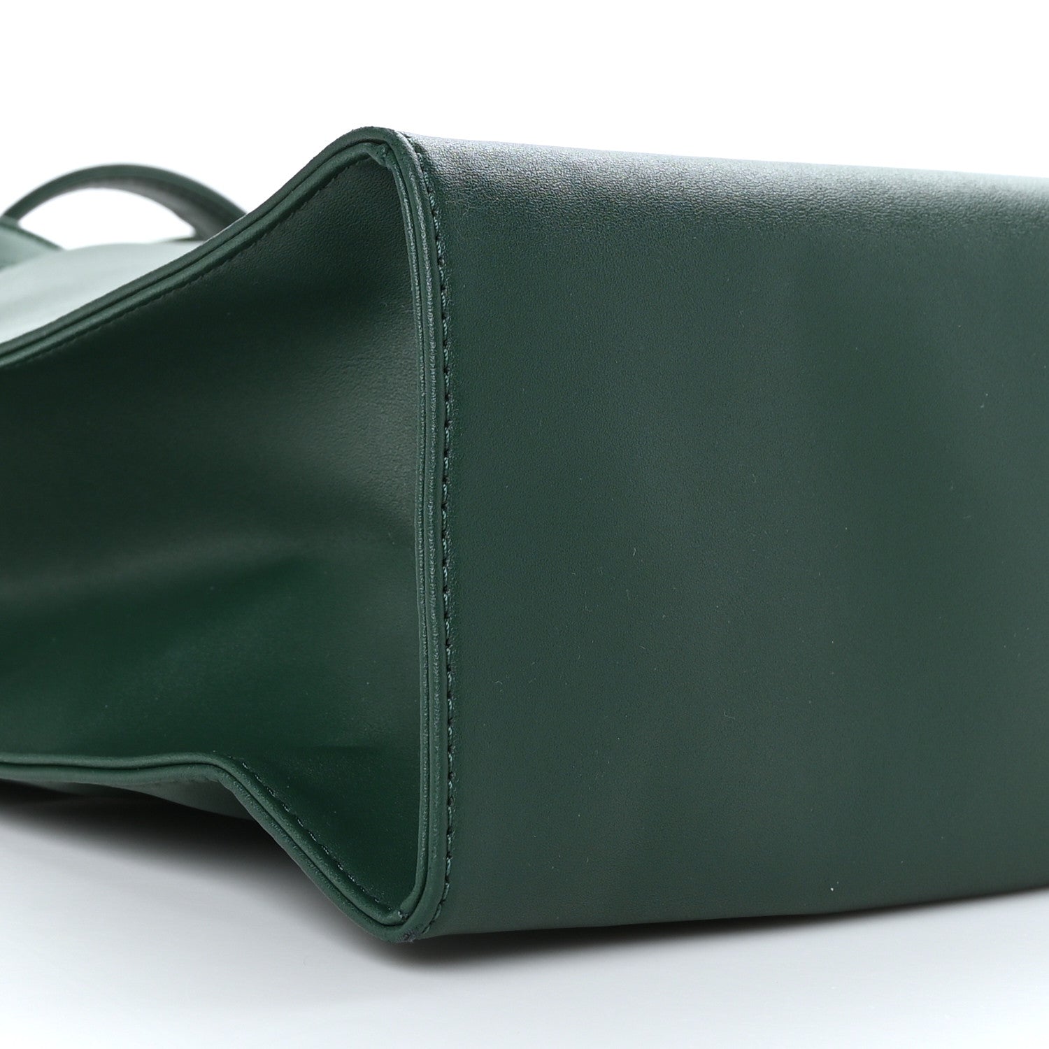 Telfar Vegan Leather Medium Shopping Bag Dark Olive 8 of 9