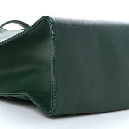 Telfar Vegan Leather Medium Shopping Bag Dark Olive 8 of 9
