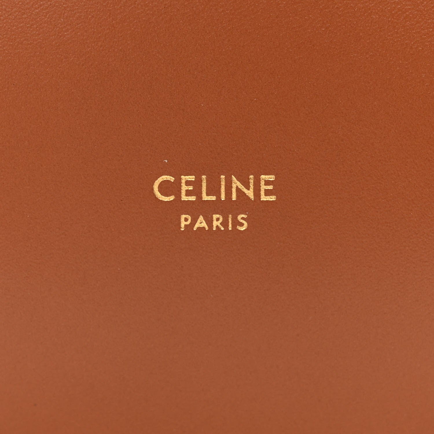 Celine Triomphe Canvas Calfskin Micro Drawstring Bucket Bag White Tan 6 of 11