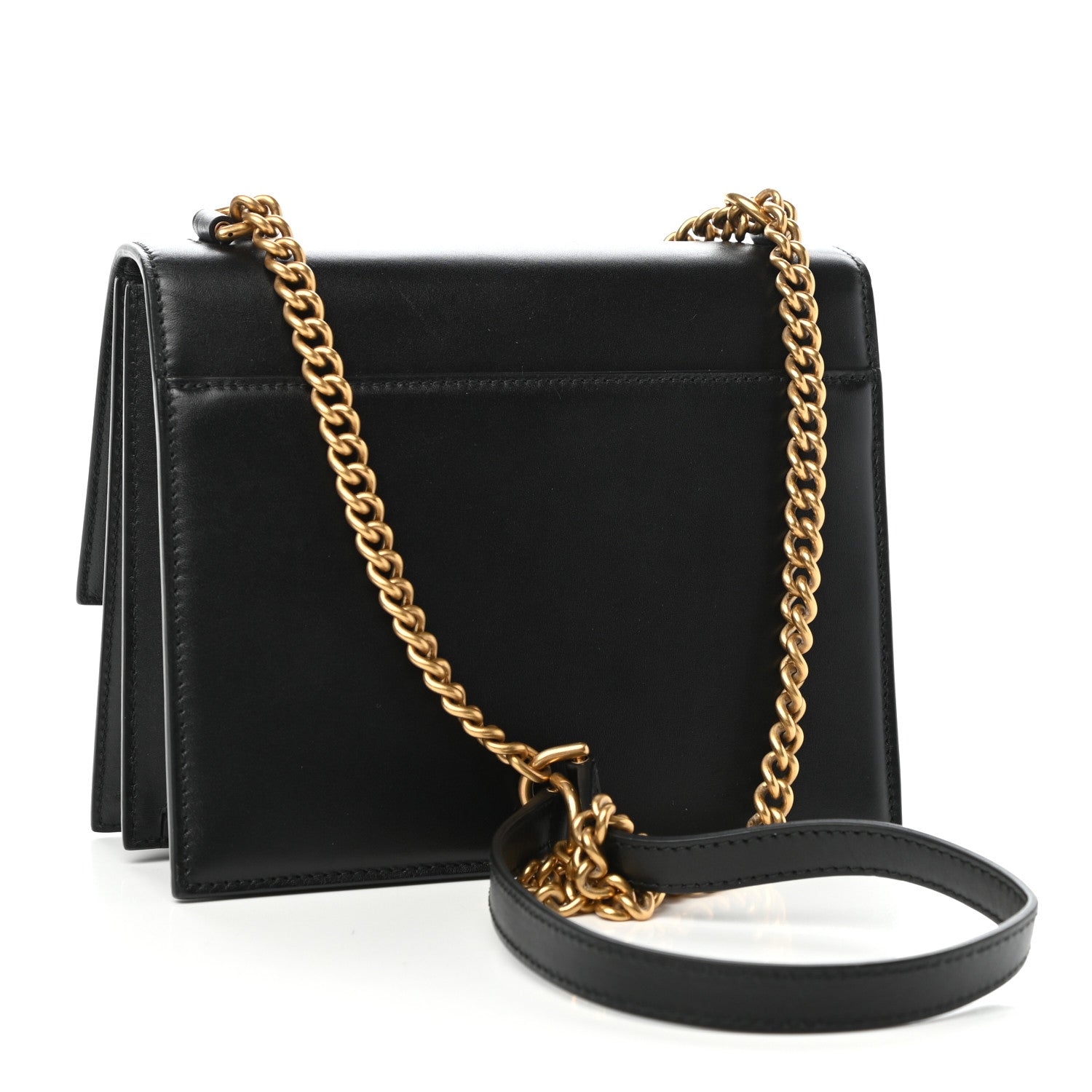 Balenciaga Box Calfskin S Sharp Chain Shoulder Bag Black 3 of 9