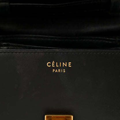 Celine Box Calfskin Small Classic Box Flap Bag Black 6 of 11