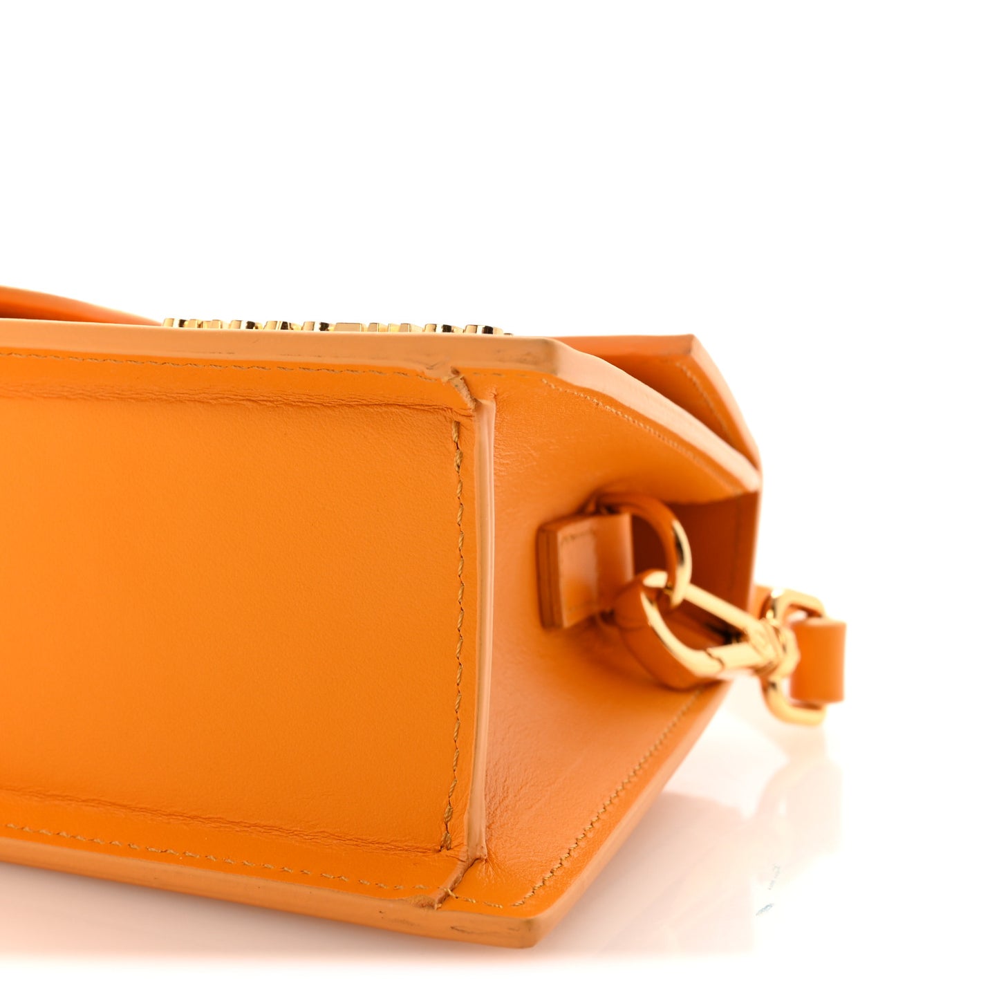 Smooth Calfskin Le Grand Bambino Dark Orange
