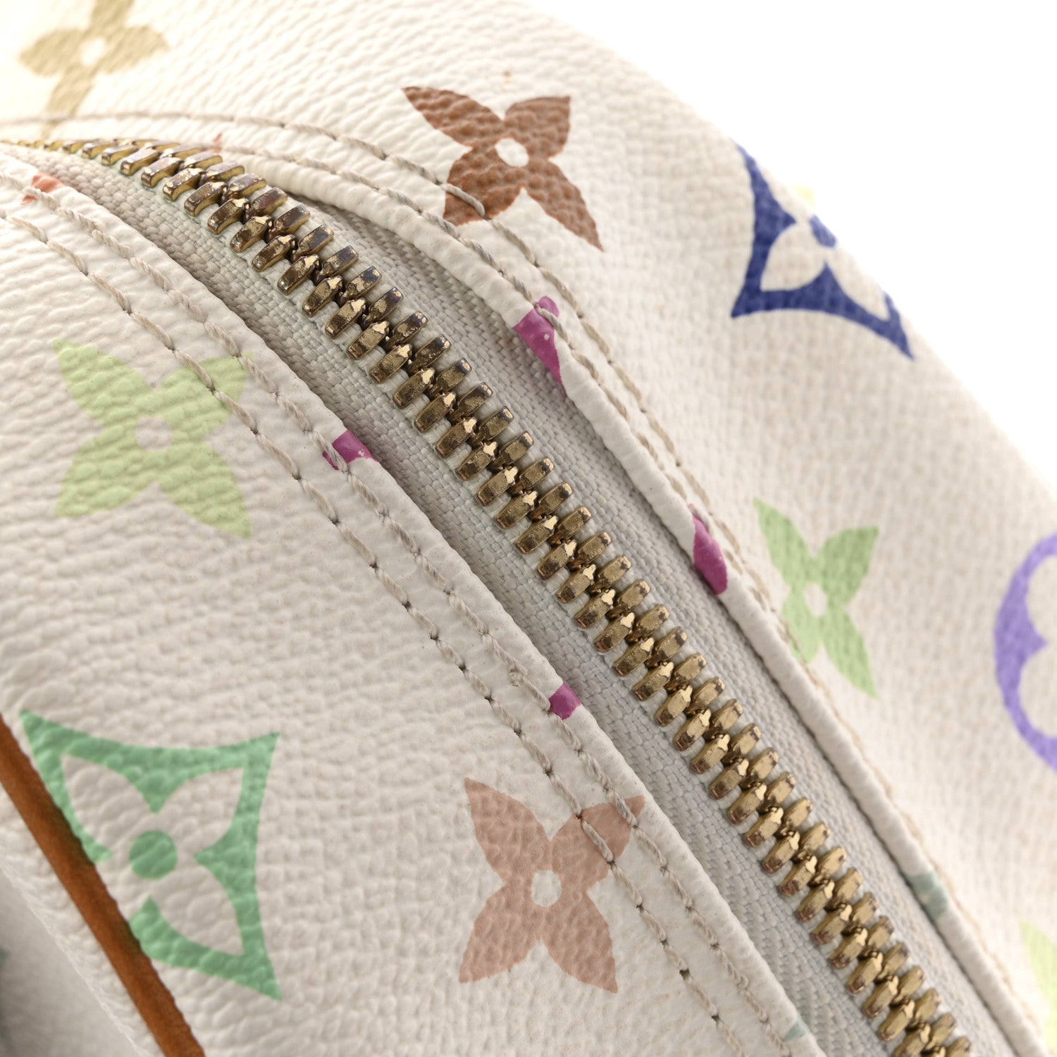 Louis Vuitton Monogram Multicolor Trouville White 12 of 13