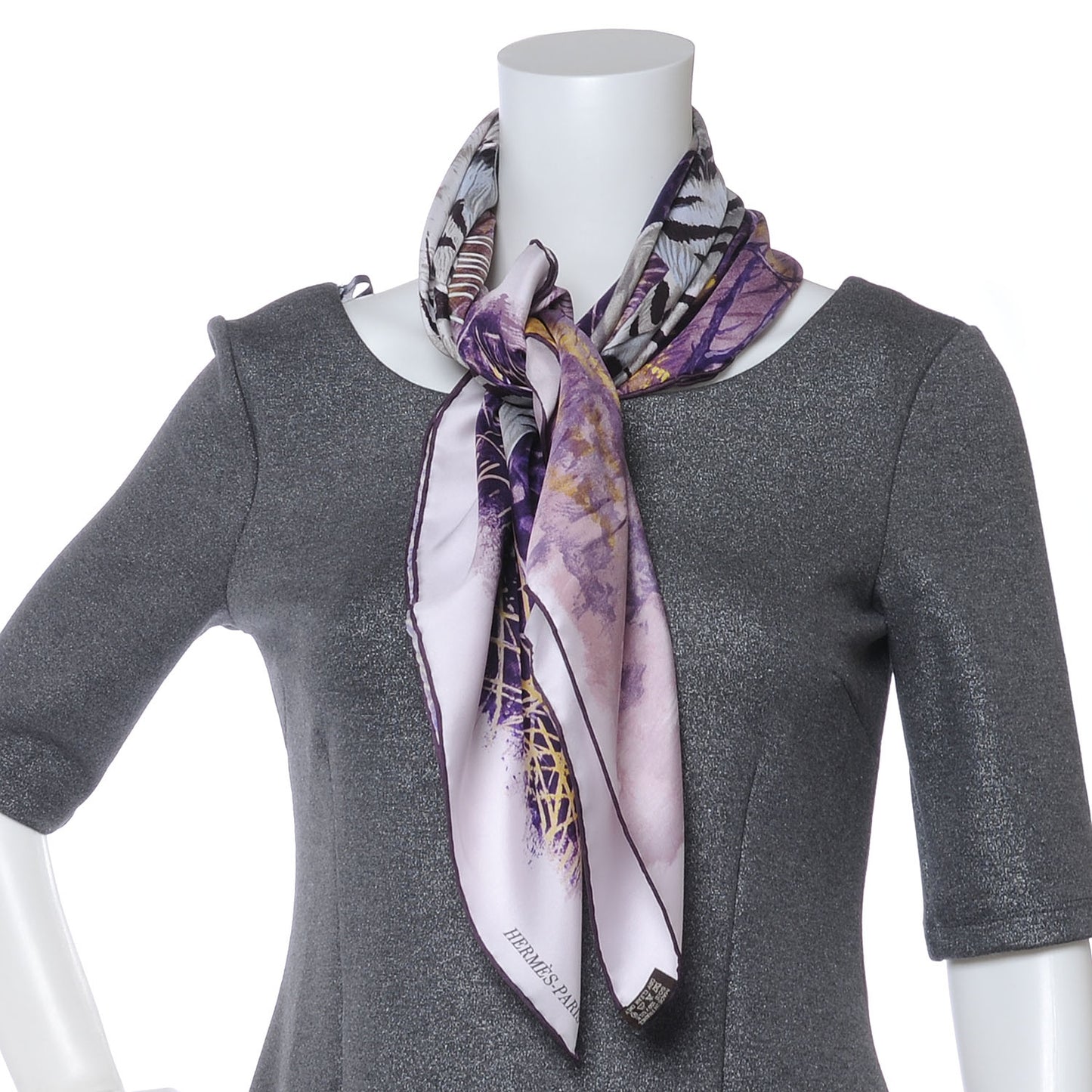 Silk Tigre du Bengale Scarf 90