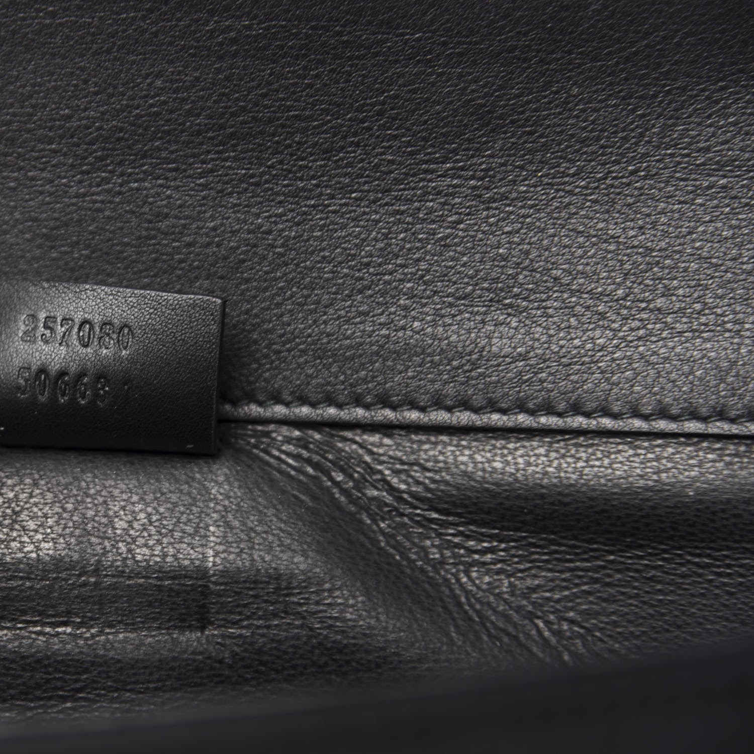 Gucci Satin Crystal Clutch Black 9 of 10