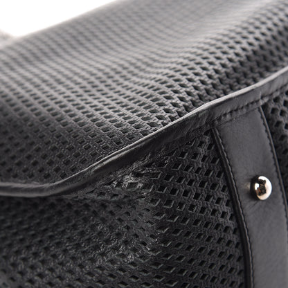 Chanel Calfskin Perforated Up In The Air Tote Black 13 of 14