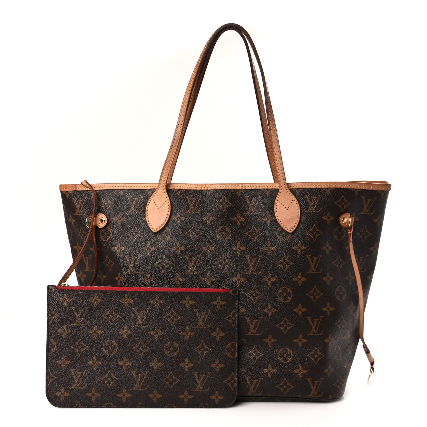 Monogram Neo Neverfull MM Cherry
