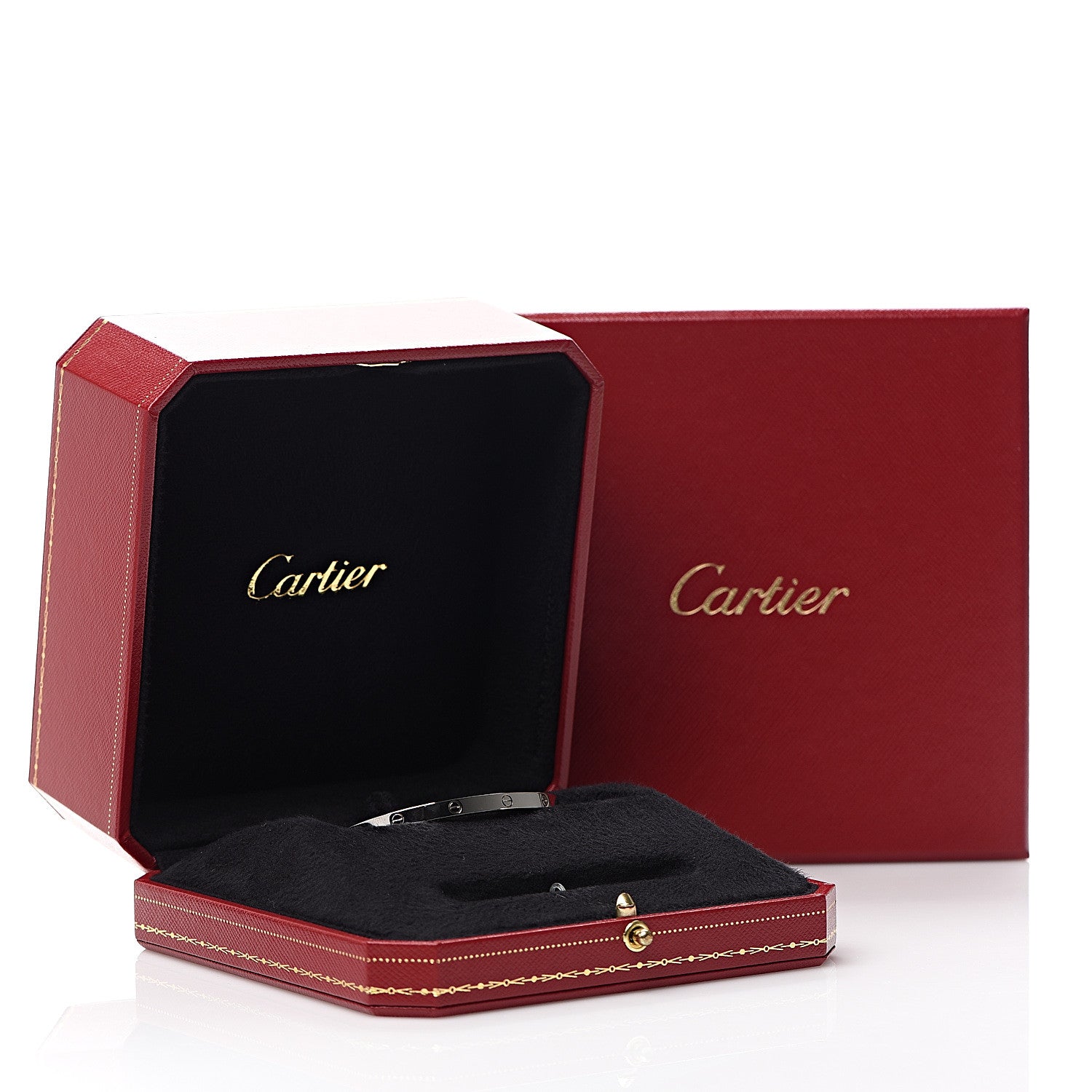 Cartier 18K White Gold Small LOVE Bracelet 15 4 of 4