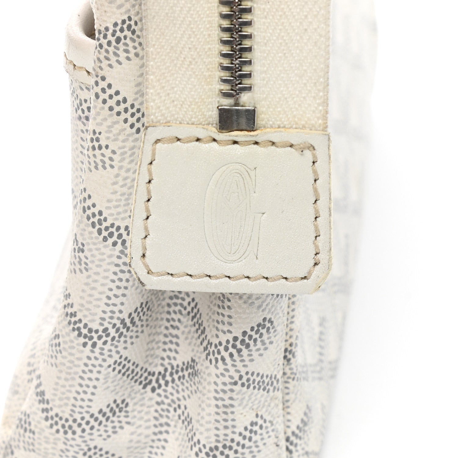 Goyard Goyardine Miroir Toiletry Bag PM White 7 of 13